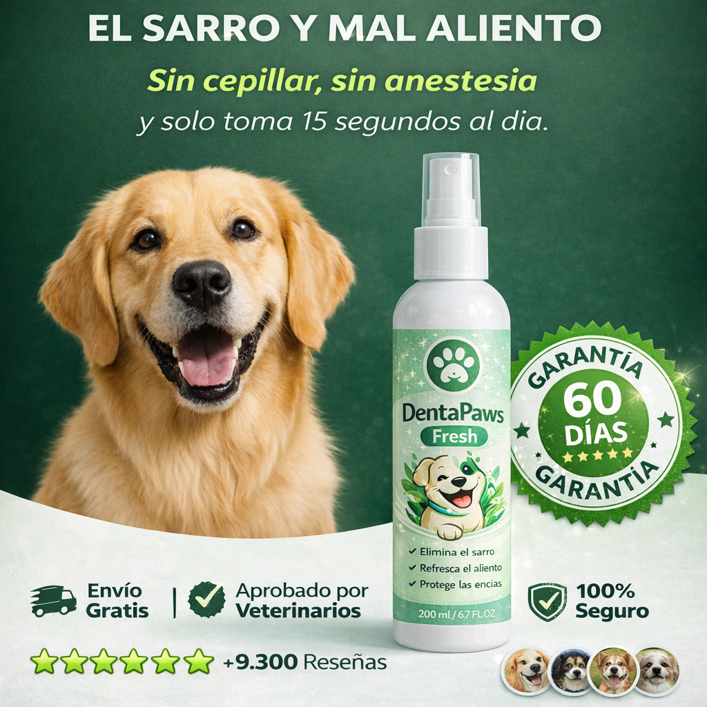 LIMPIADOR DENTAL PARA MASCOTAS 2x1 ⭐⭐⭐⭐⭐